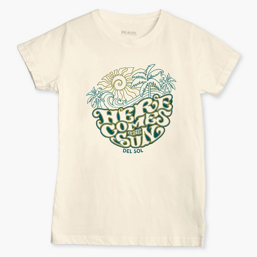 here comes the sun tee indoor