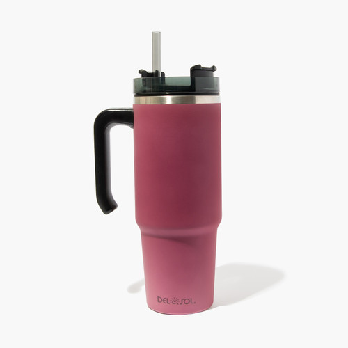 Tumbler Mug - White to Burgundy Outdoor Tumbler Mug - White to Burgundy Outdoor