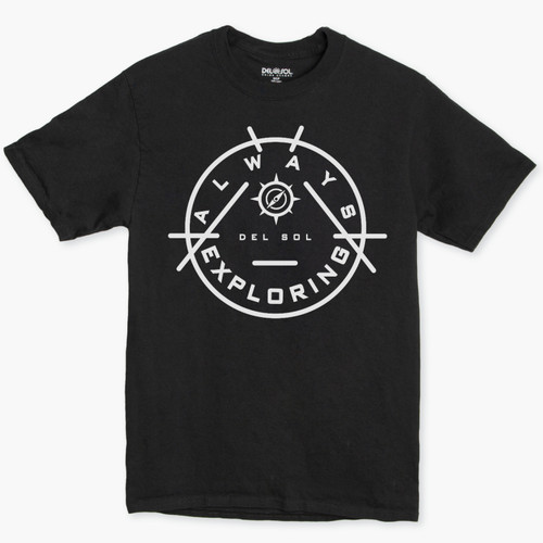 Tropical Hex - Color-Changing Mens T-Shirt | Del Sol