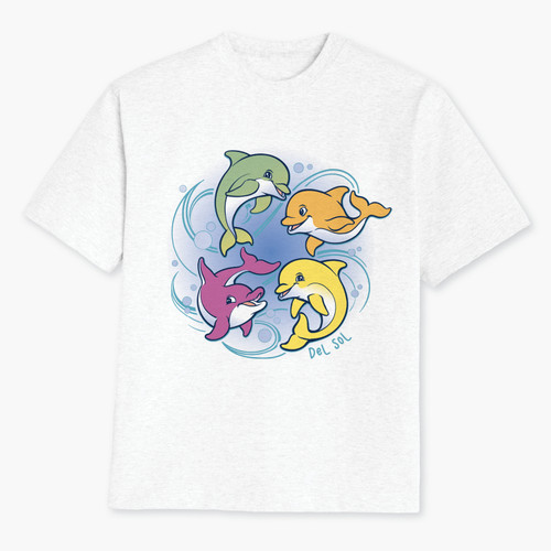 Youth Fun Dolphin Tee Outdoor