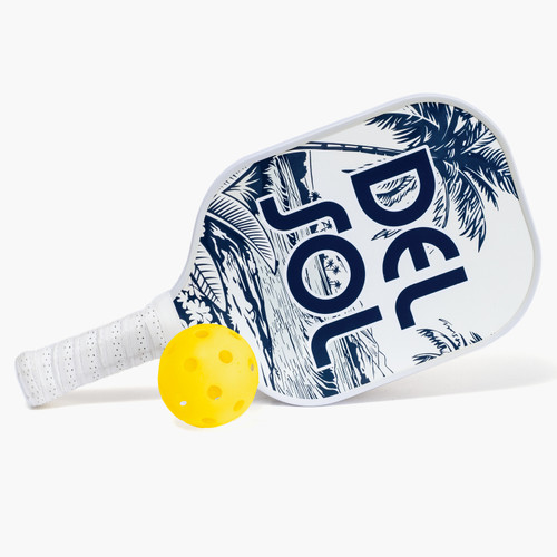 Pickleball Set - Color-Changing Set of 2 Pickleball Paddles and Balls