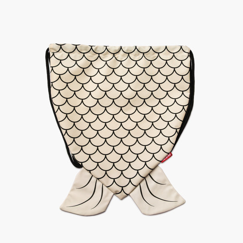 mermaid cinch bag indoor