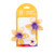 Just Add Sun Plumeria Hair Clips - Purple and Yellow outdoor