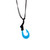 Hook Necklace - Blue outdoor