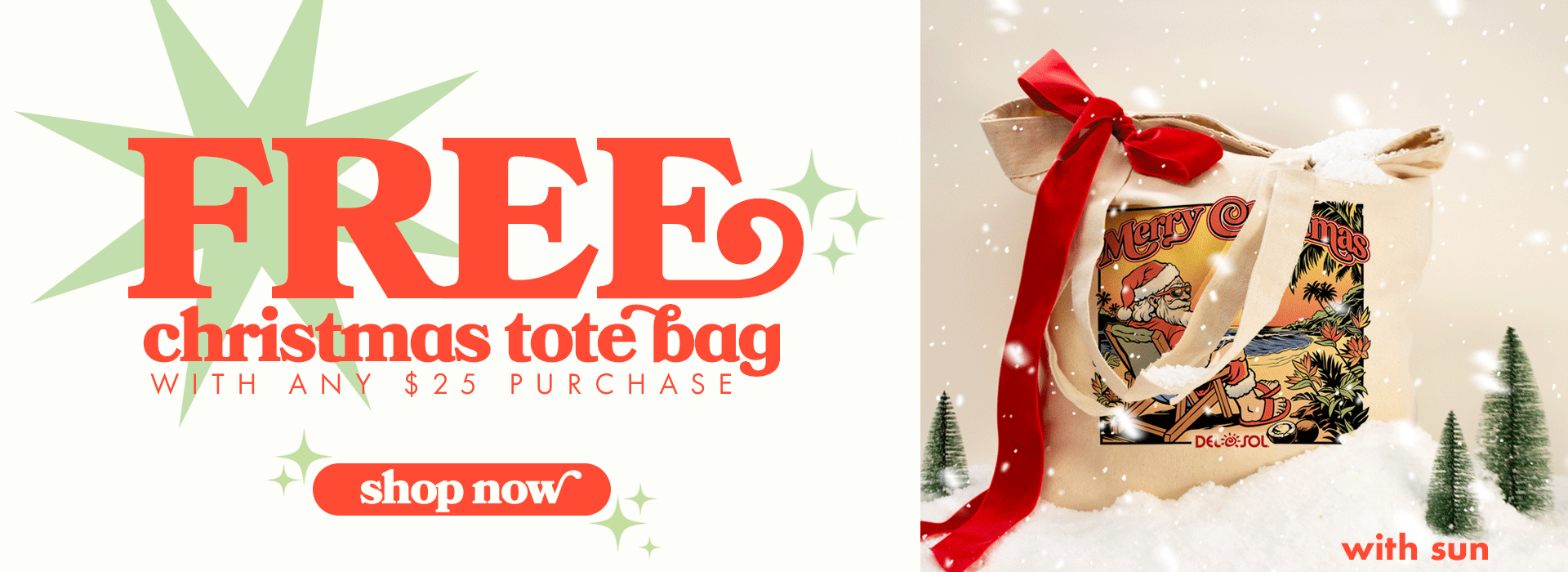 free Christmas Tote Bag with $25 purchase! Shop now.

