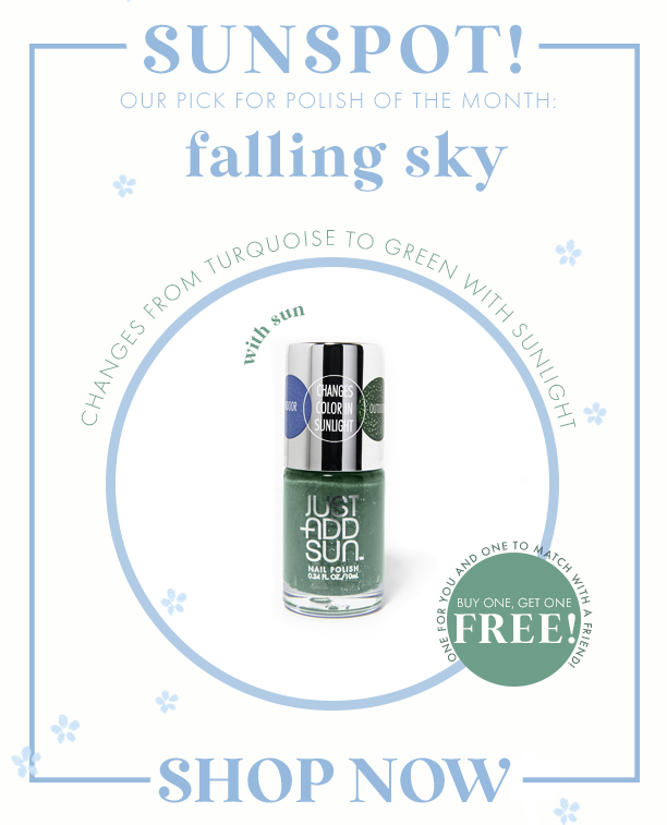 Our pick of polish for the mont! falling sky buy 1 get 1 free all month long