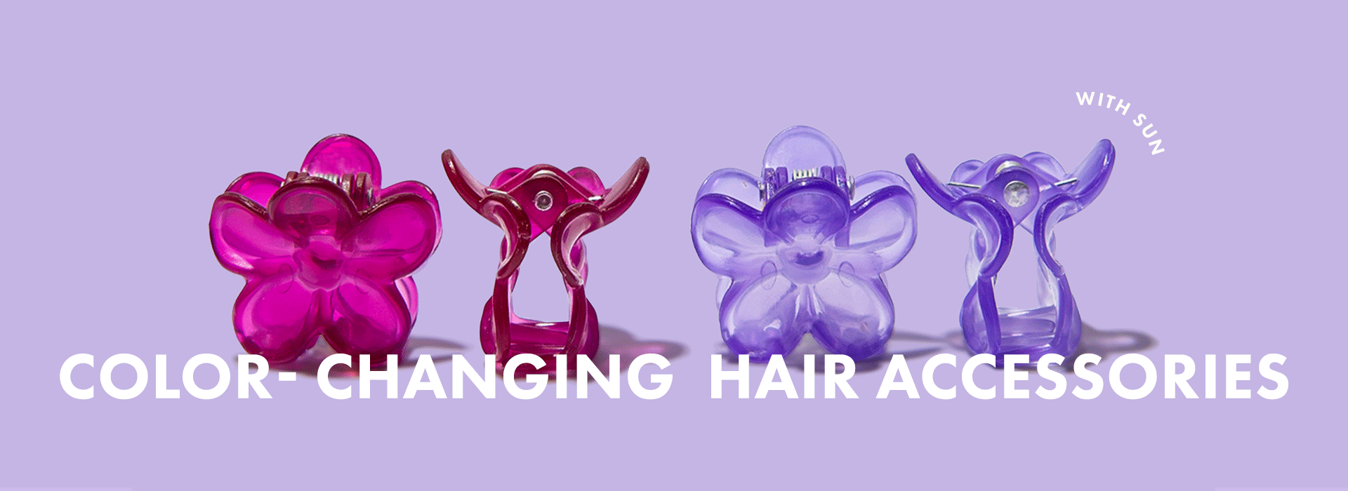 Color changing Hair Accessories. Shop now! 