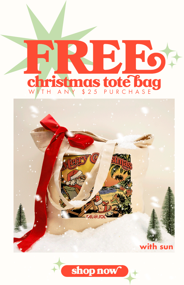 free Christmas Tote Bag with $25 purchase! Shop now.


