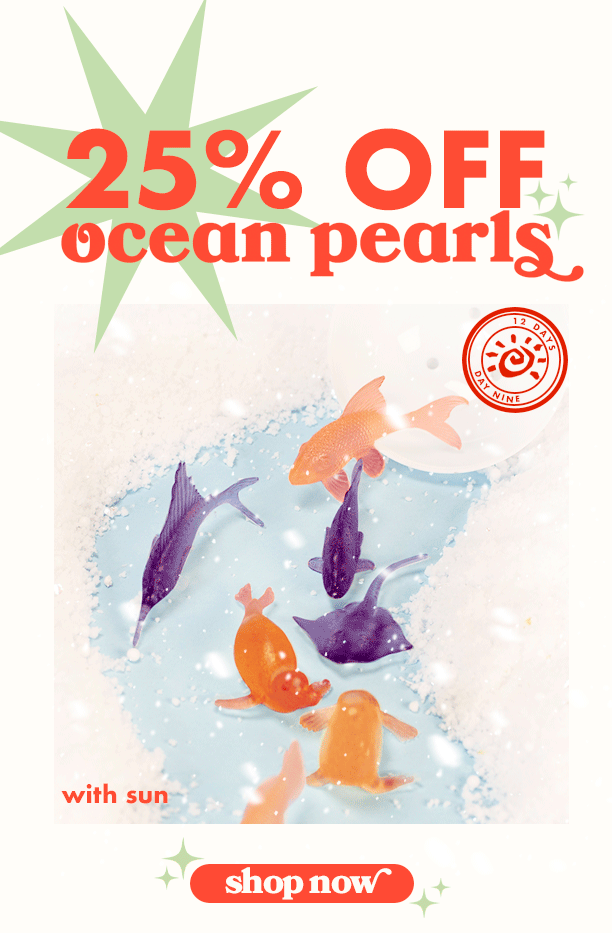 25% off ocean pearls. Shop now!
