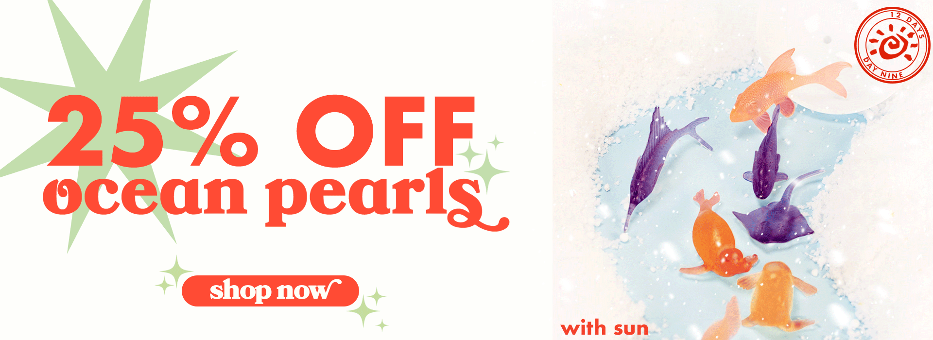 25% off ocean pearls. Shop now!
