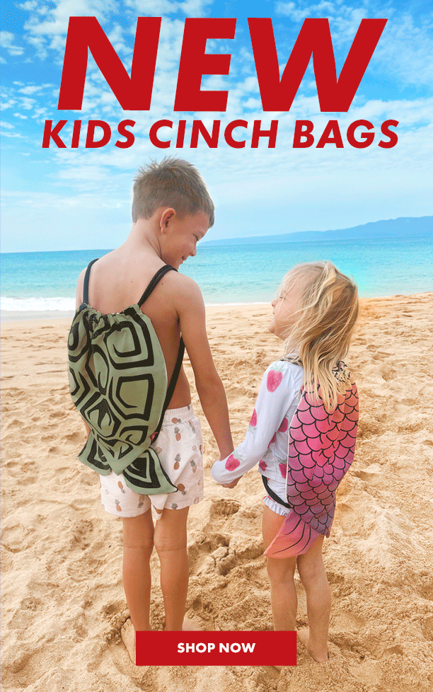 New Kids Cinch Bags! Shop Now.
