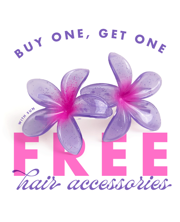 Buy 1 Get 1 FREE Hair Accessories. Shop now!
