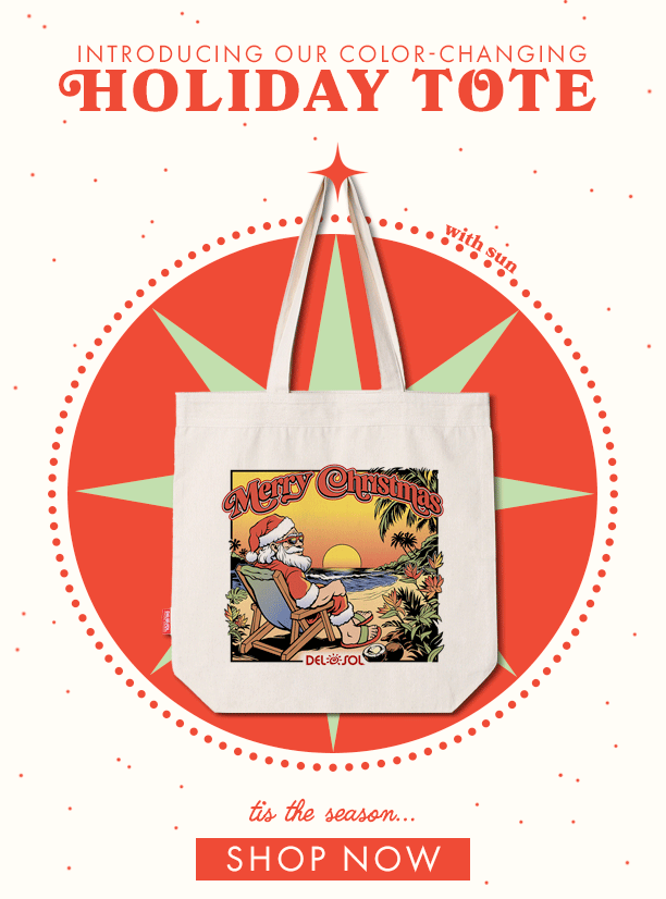 Shop our new Holiday Tote bag! Limited launch only. 
