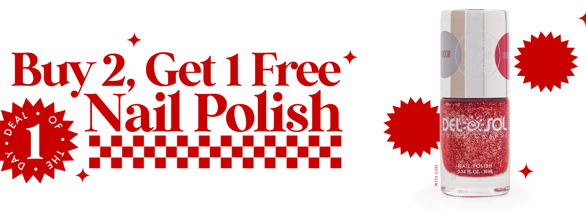 BOGO Nail Polish! Customer appreciation week deal of the day! 
