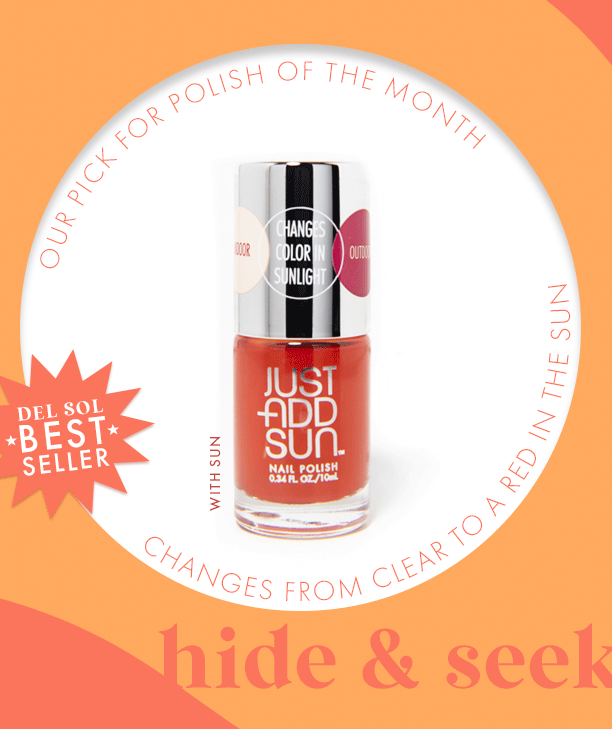 hide and seek nail polish highlight of the month! Shop now!
