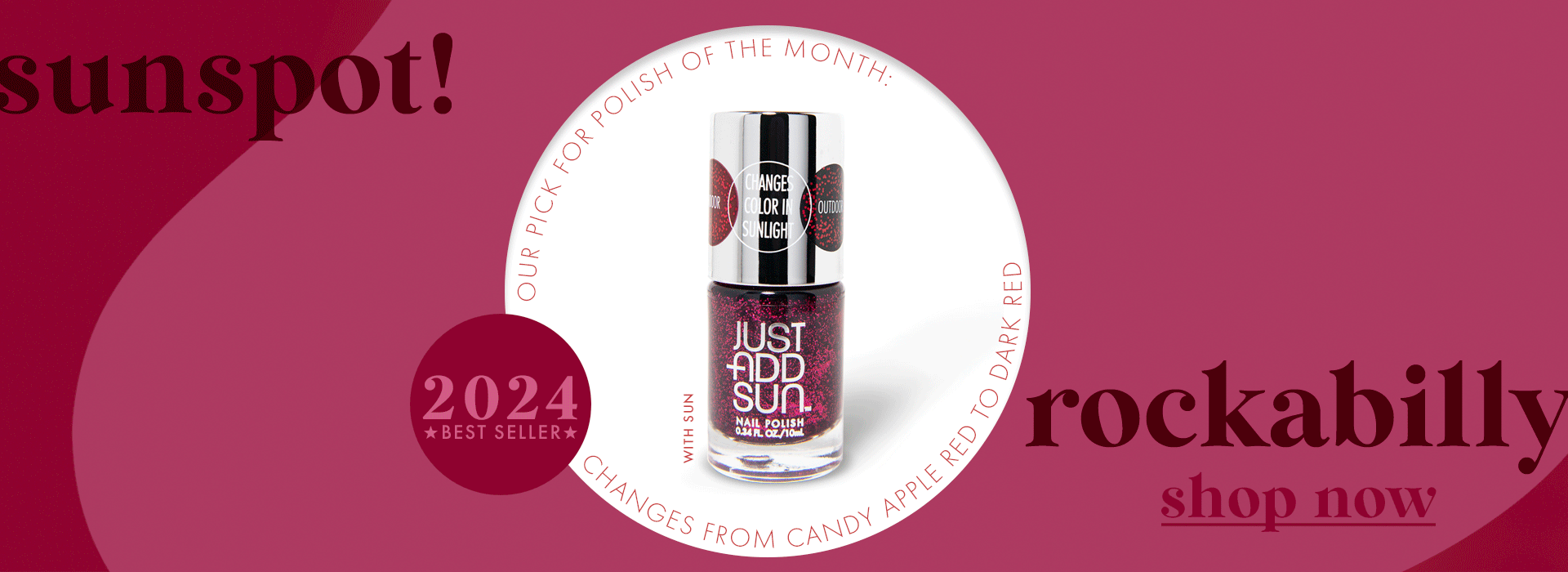 Nail Polish of the Month! Rockabilly. Shop now! 