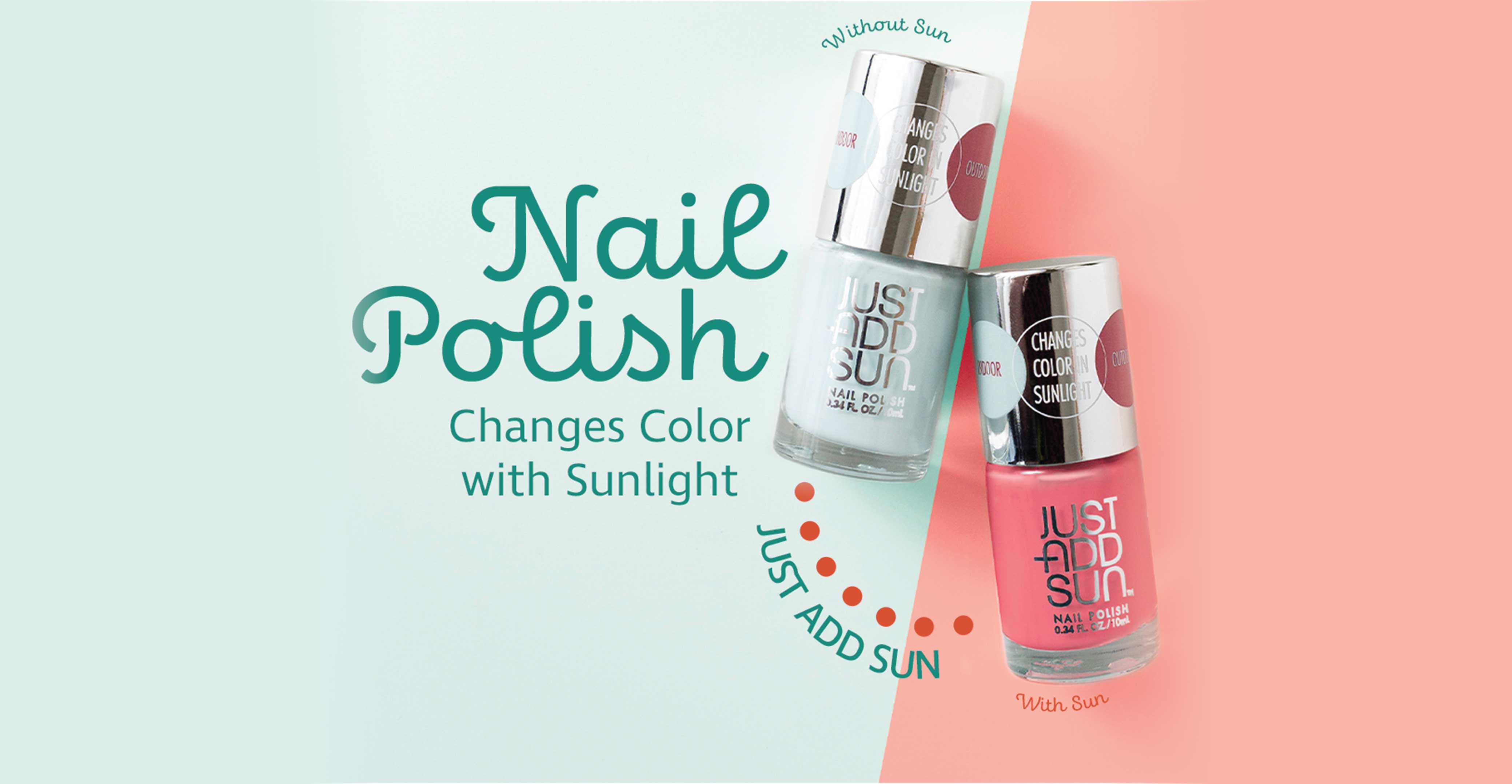 Just Add Sun Color Change Nail Polish