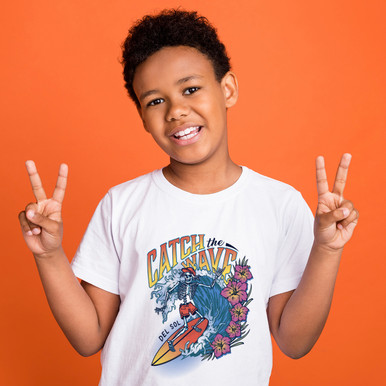 トップス VALLAD WAVELOGO TEE WHT S VALLAD WAVELOGO TEE WHT〈S〉 【公式通販】