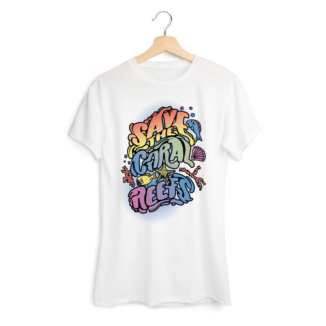 Image of Womens Save The Reefs Eco Tee