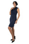 navy blue ITY ambassador dress
