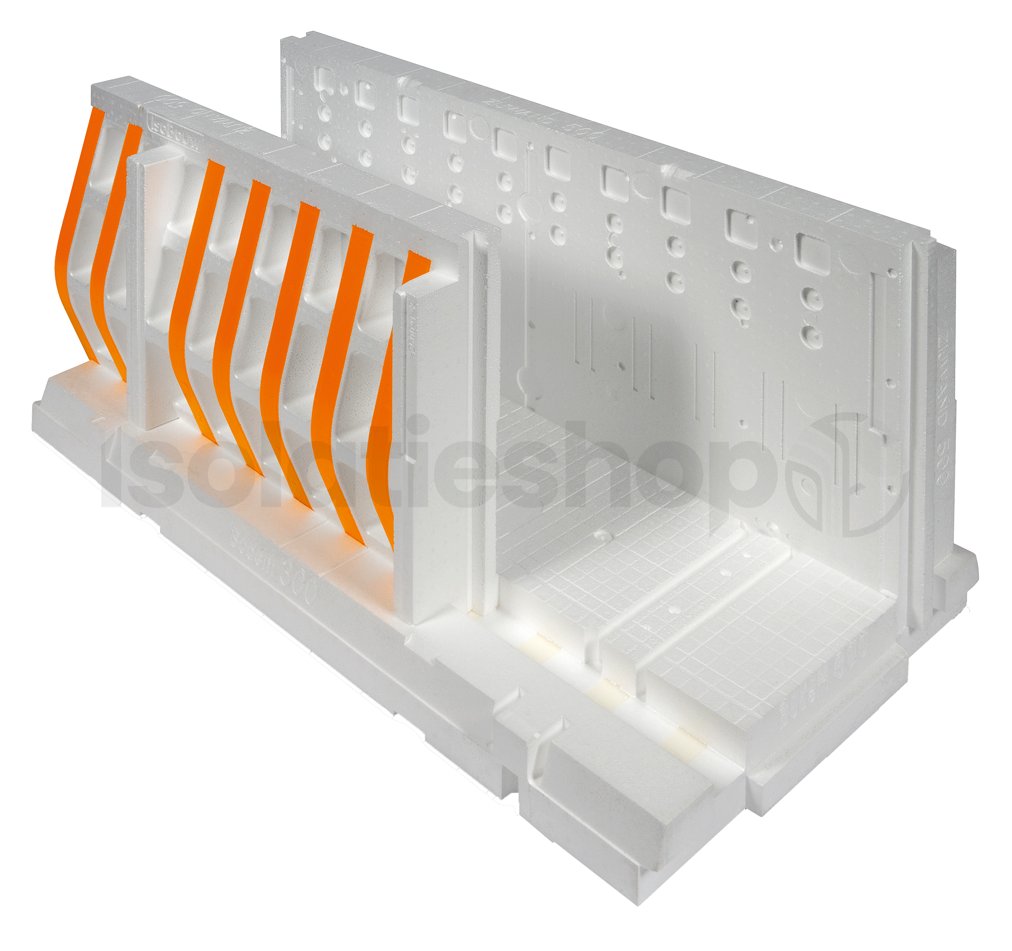 Plaque inférieure Isobouw Powerkist 1200x700mm 4pc/paquet (=3,36 m²)