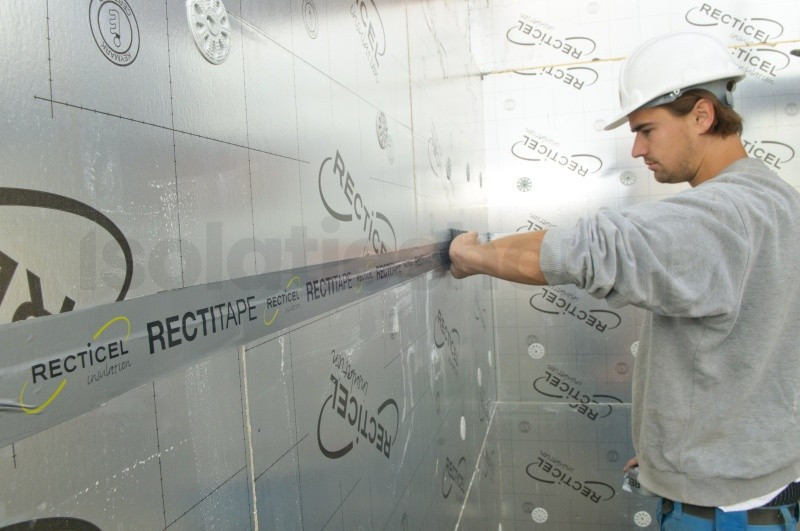 Plaque pour mur creux Polyuréthane (PIR) expansée 1200x600x60mm Rd : 2.72 8p/pack (=5,76 m²)