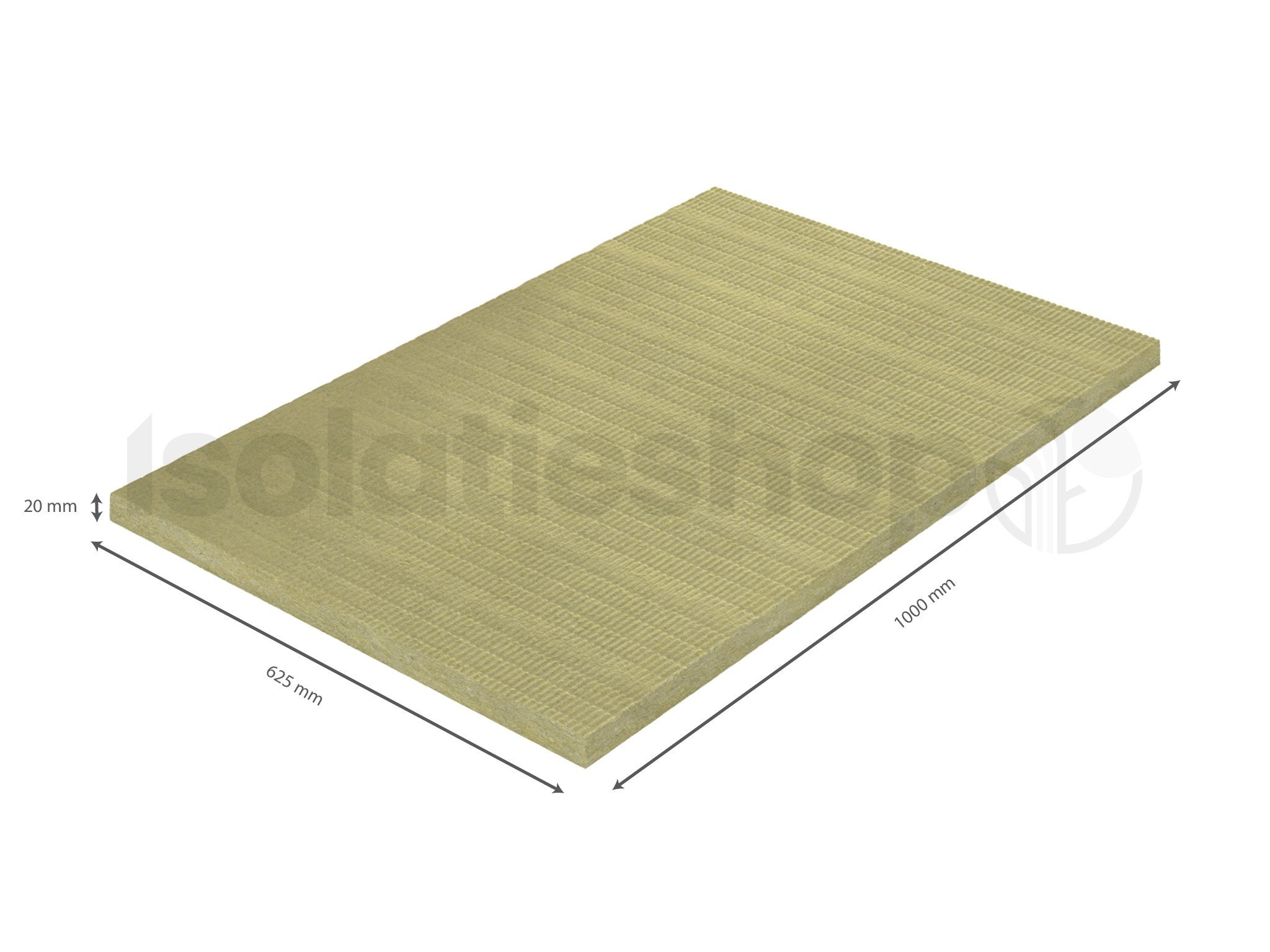 RockFloor Solid 1000x625x20mm WLG 035 12pl/pack (=7,50 m²)
