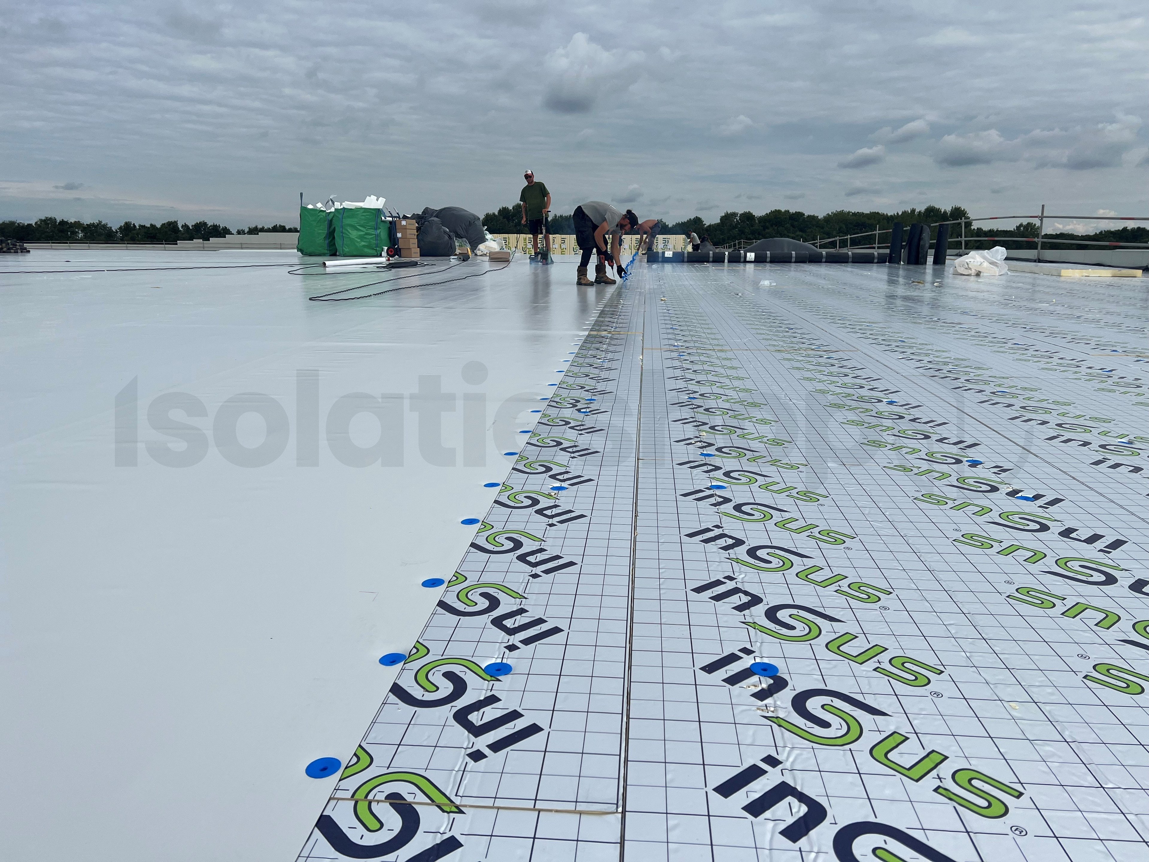 Aluminium Polyuréthane (PIR) expansée double-face InSuS 1200x600x90mm Rd:4.09 5pc/paquet (=3,60 m²)