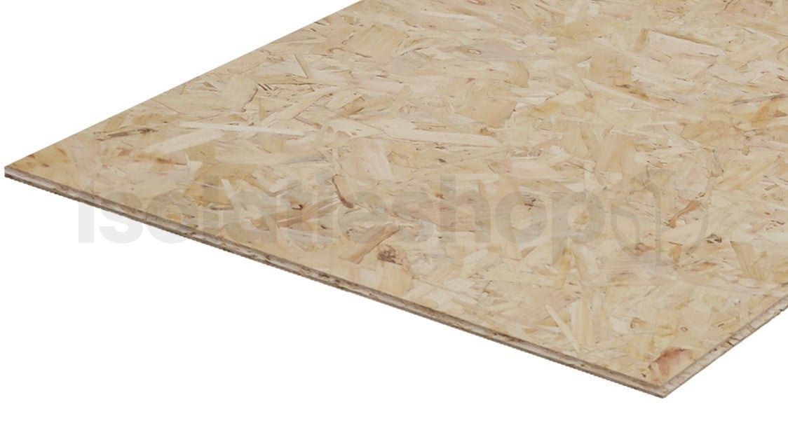 Polyuréthane (PIR) expansée + OSB 2440x600x30+12mm T&G Rd : 1,36 (=1,44 m²)