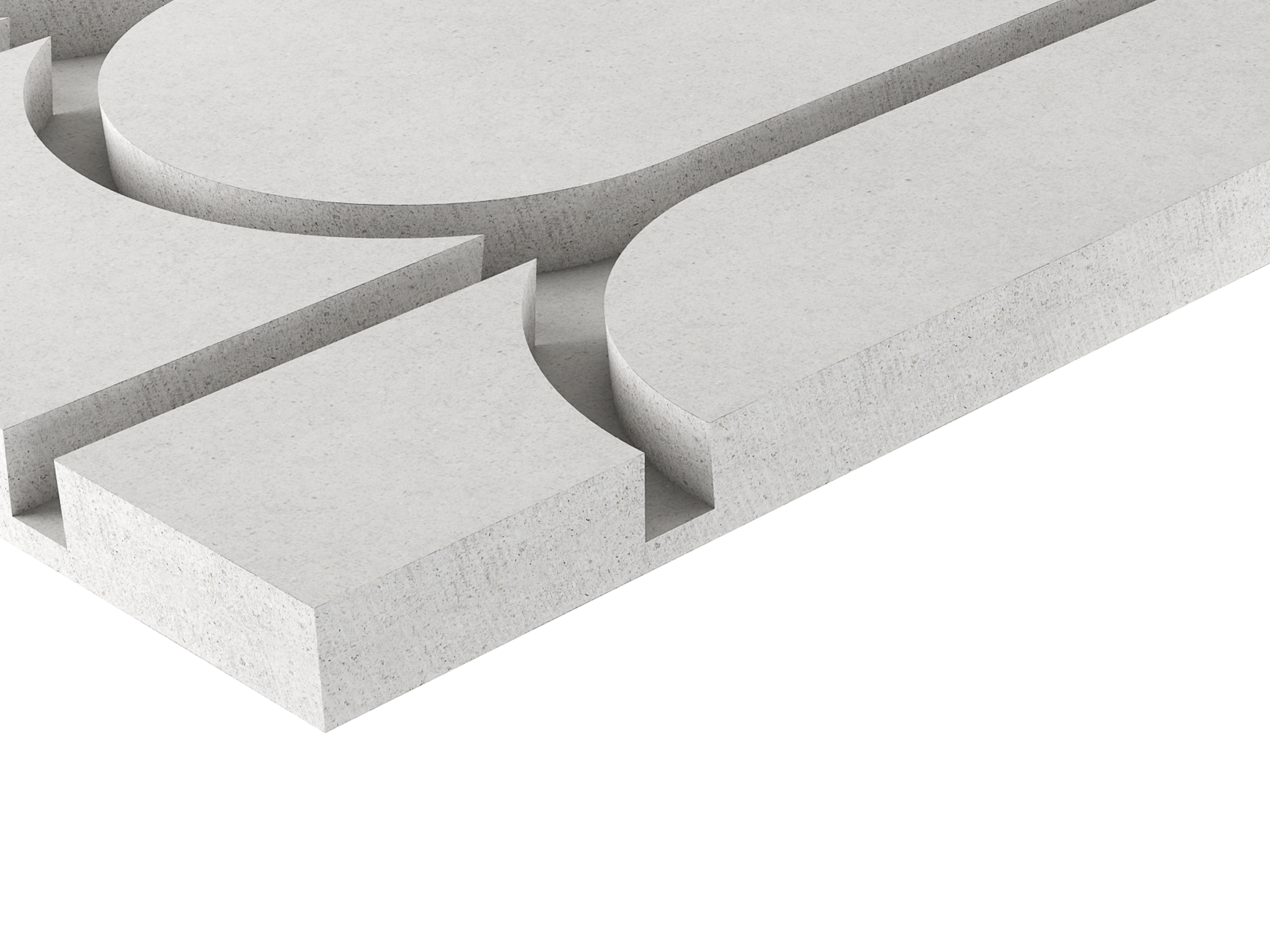 Système de chauffage par le sol Fermacell Therm25 1000 x 500 x 25 mm (= 0,50 m²)