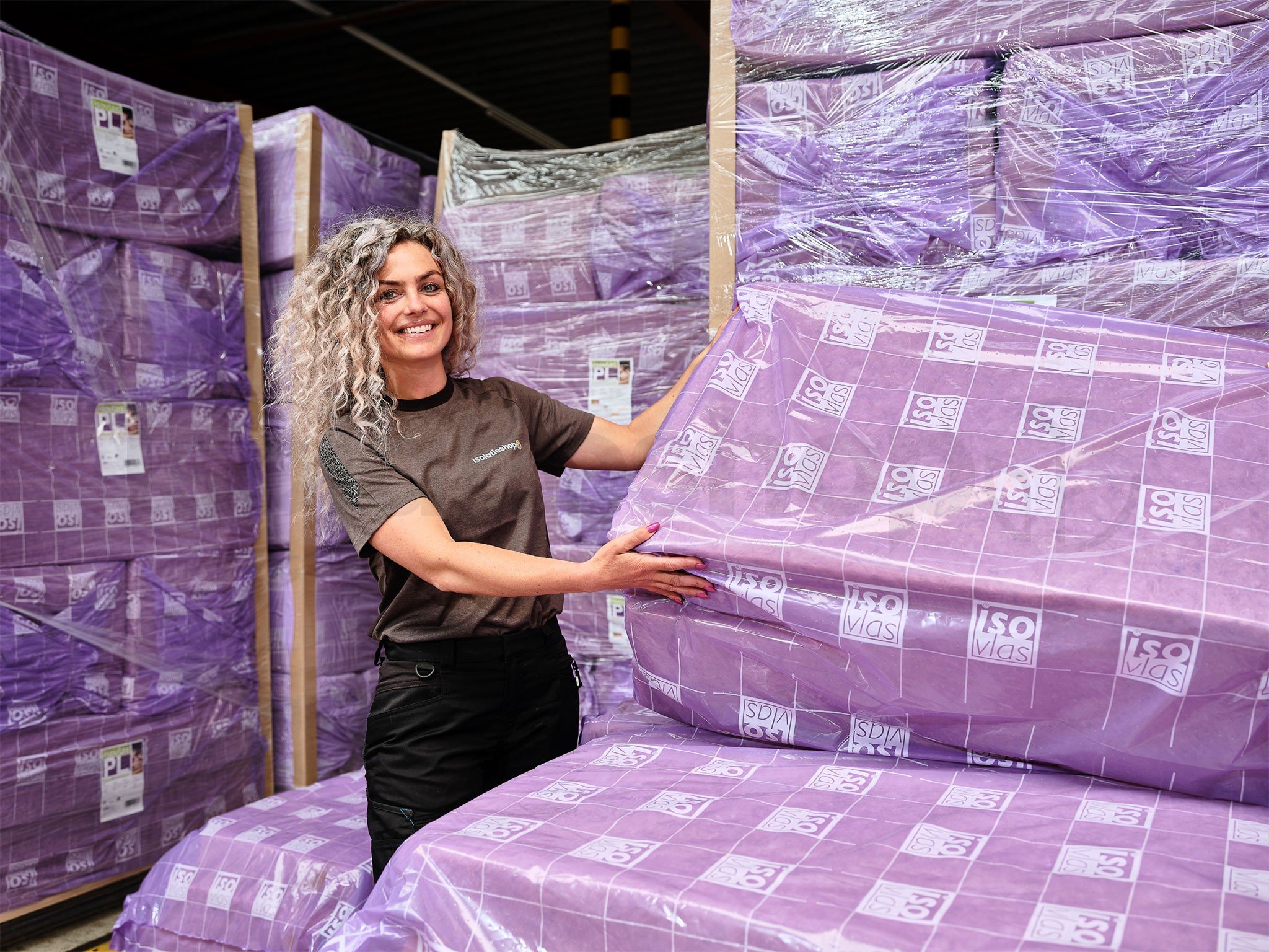 Panneau isolant en lin Isovlas PL 1200x600x170mm Rd:4.47 2pc/paquet (=1.44 m²)