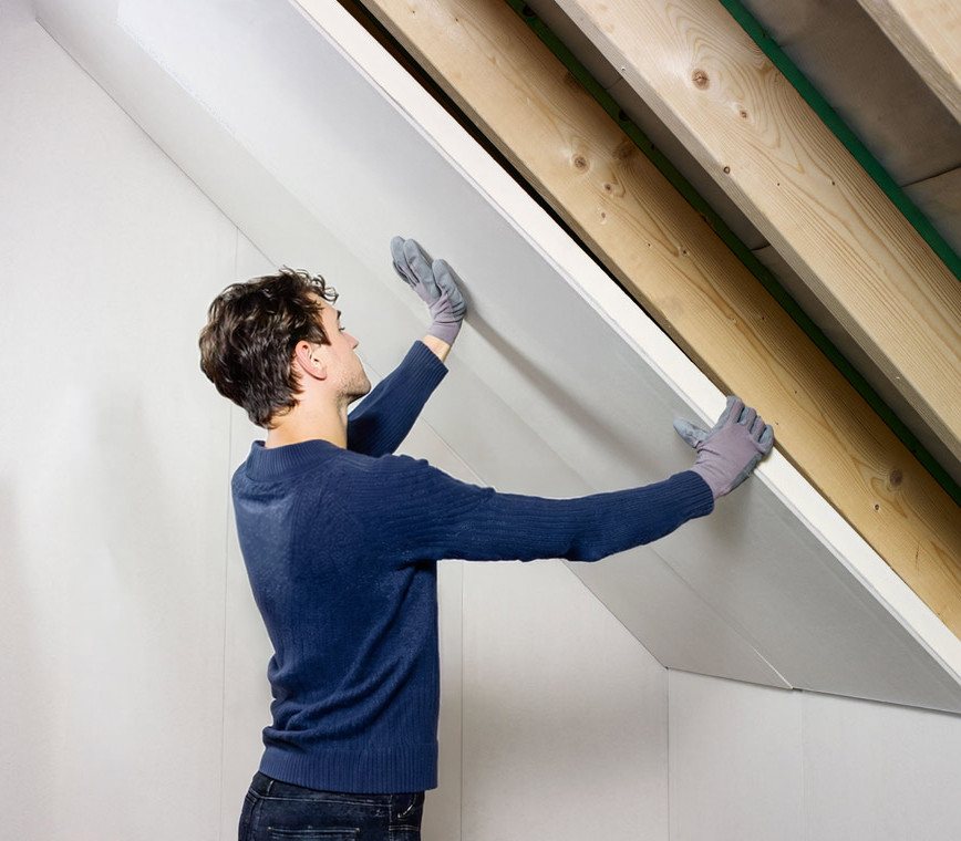 Polyuréthane (PIR) expansée + Plâtre RK 3000x600x90+9,5mm Rd : 4,09 (=1,80 m²)