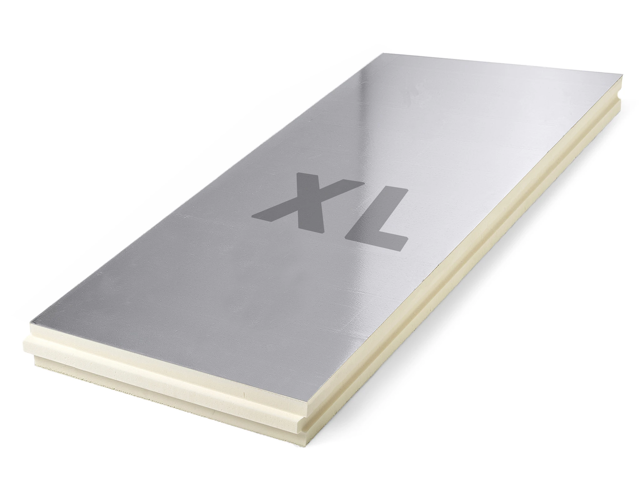 B-keus PIR 2-zijdig aluminium 2400x1200x120mm T&G Rd:5,45 (2,88m²)