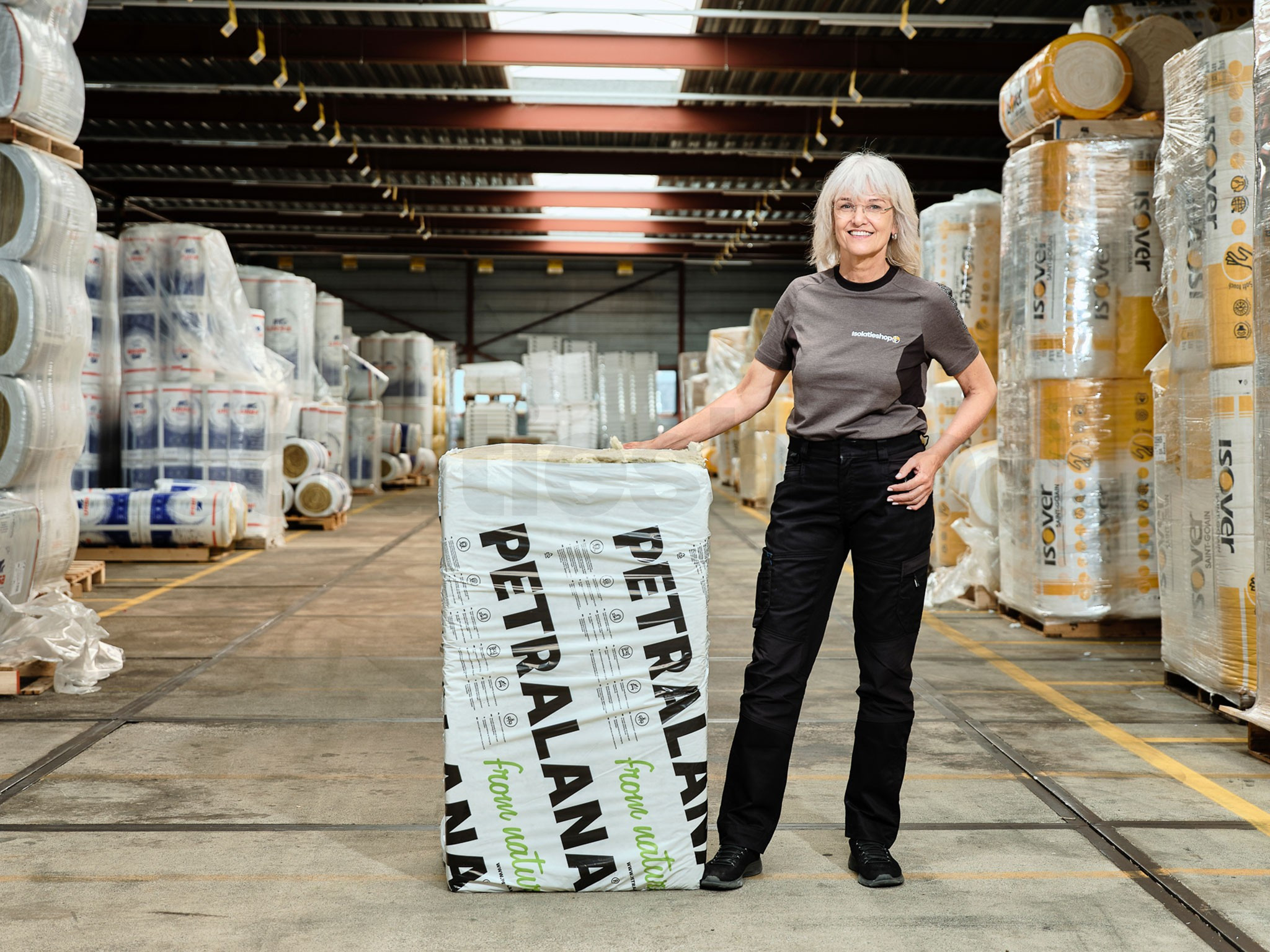 Plaque de laine de roche Petralight Plus 1000x600x100mm Rd:2,86 5pc/paquet (=3,00 m2)