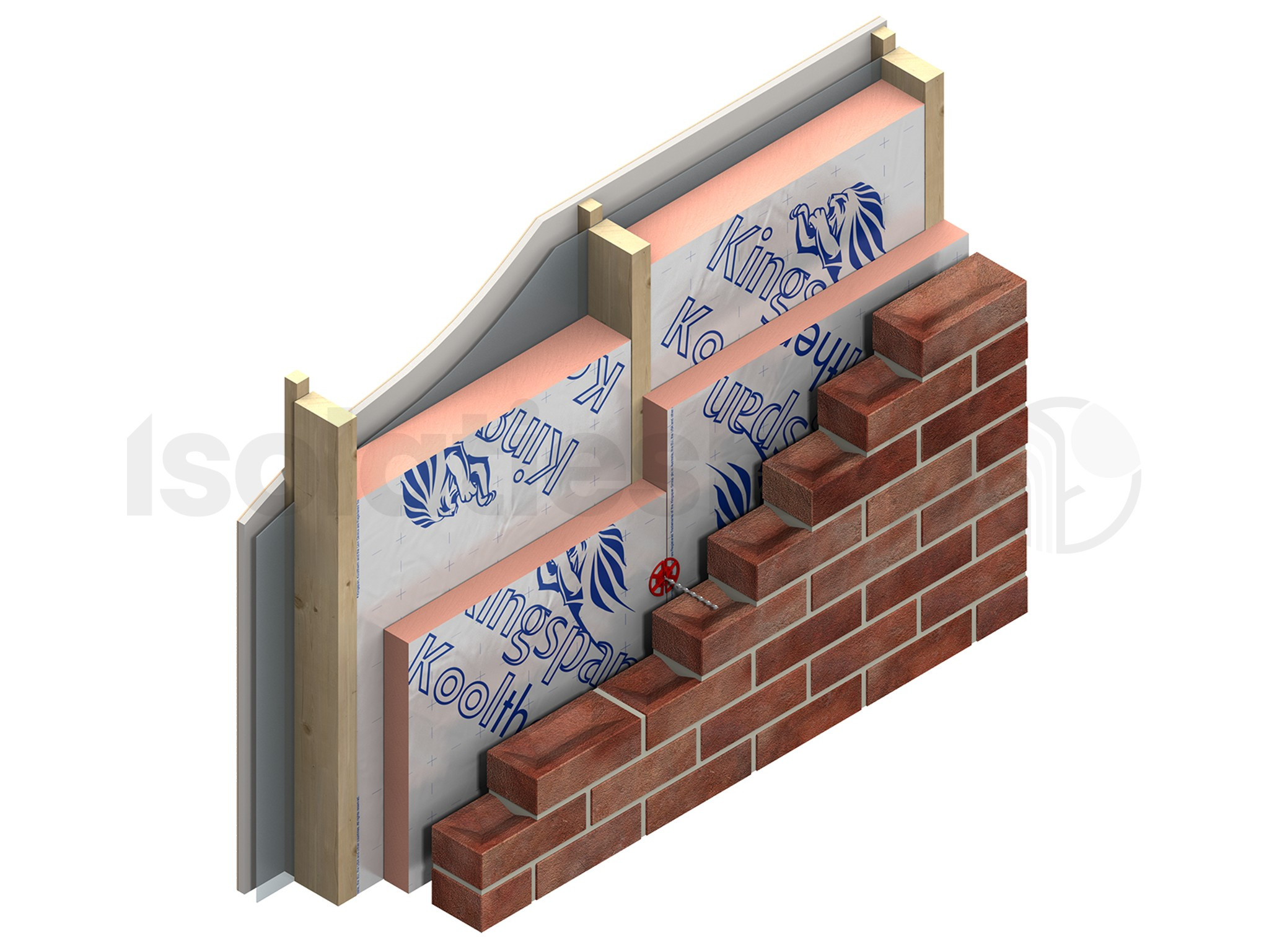 Kooltherm / Resol K12 Rahmenplatte 1200x600x40mm WLS 021 12 Stk./Paket (=8,64 m²)