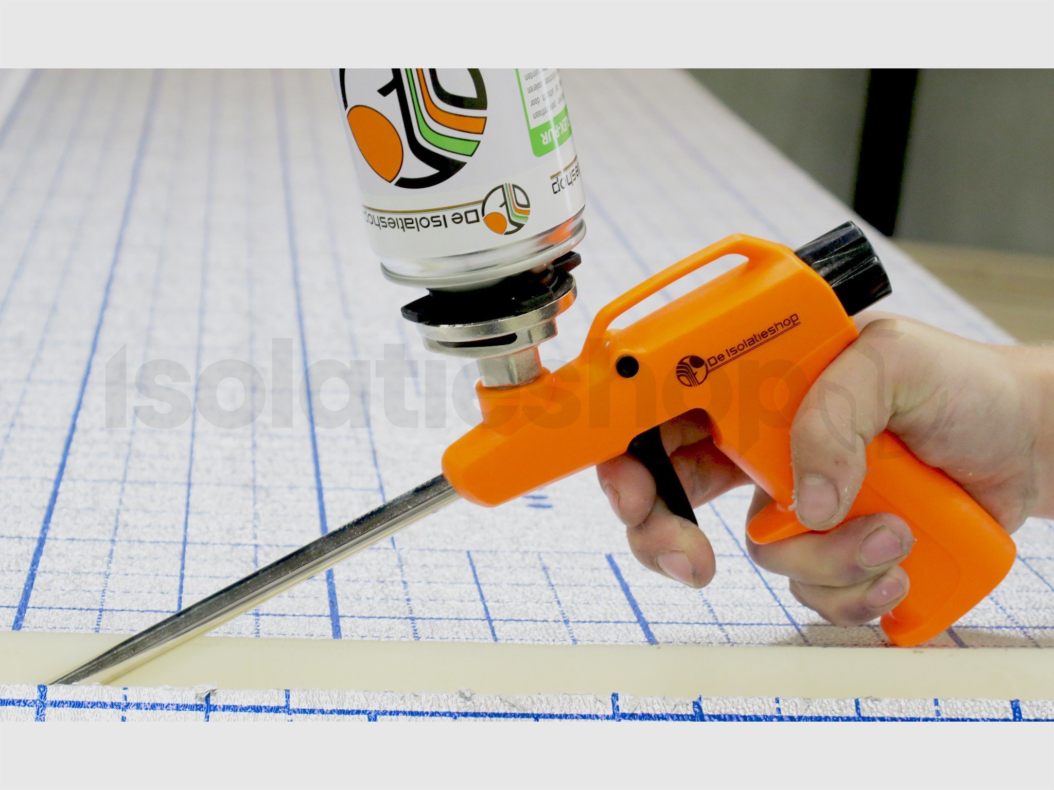 Ensemble Pur De Isolatieshop Flex Pur + Nettoyant + Pistolet