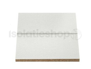 Plaque de plafond PIR+Agnes 14TF structure blanche 1200x600x120mm+12mm T&G Rd:5,45 (=0,72m²)