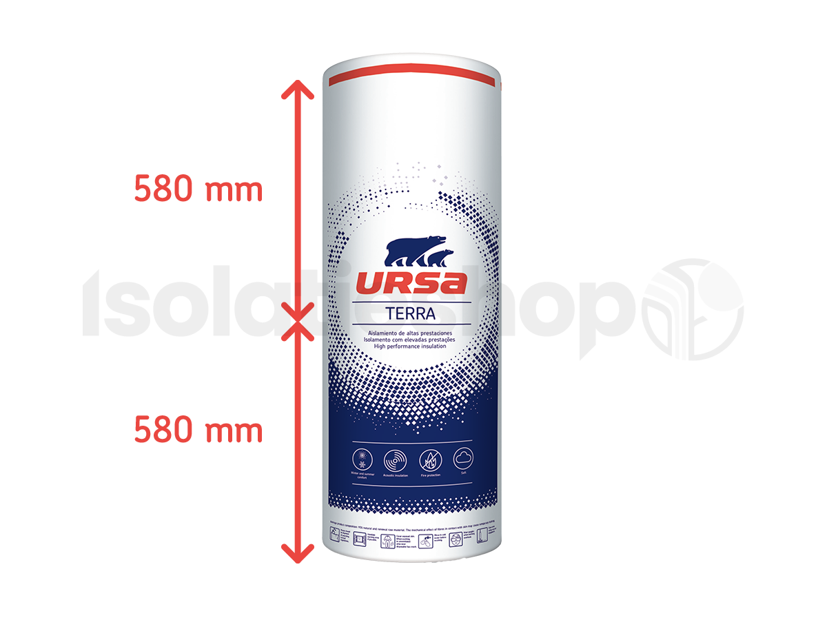 Ursa Frametec 35 4250x580x140mm Rd:4,00 (=2,47m²)