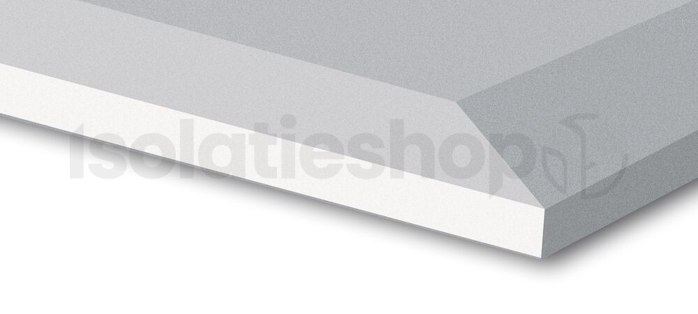 Polyuréthane (PIR) expansée + Plâtre 4AK 2500x600x140+12,5mm Rd:6.36 (=1,50m²)