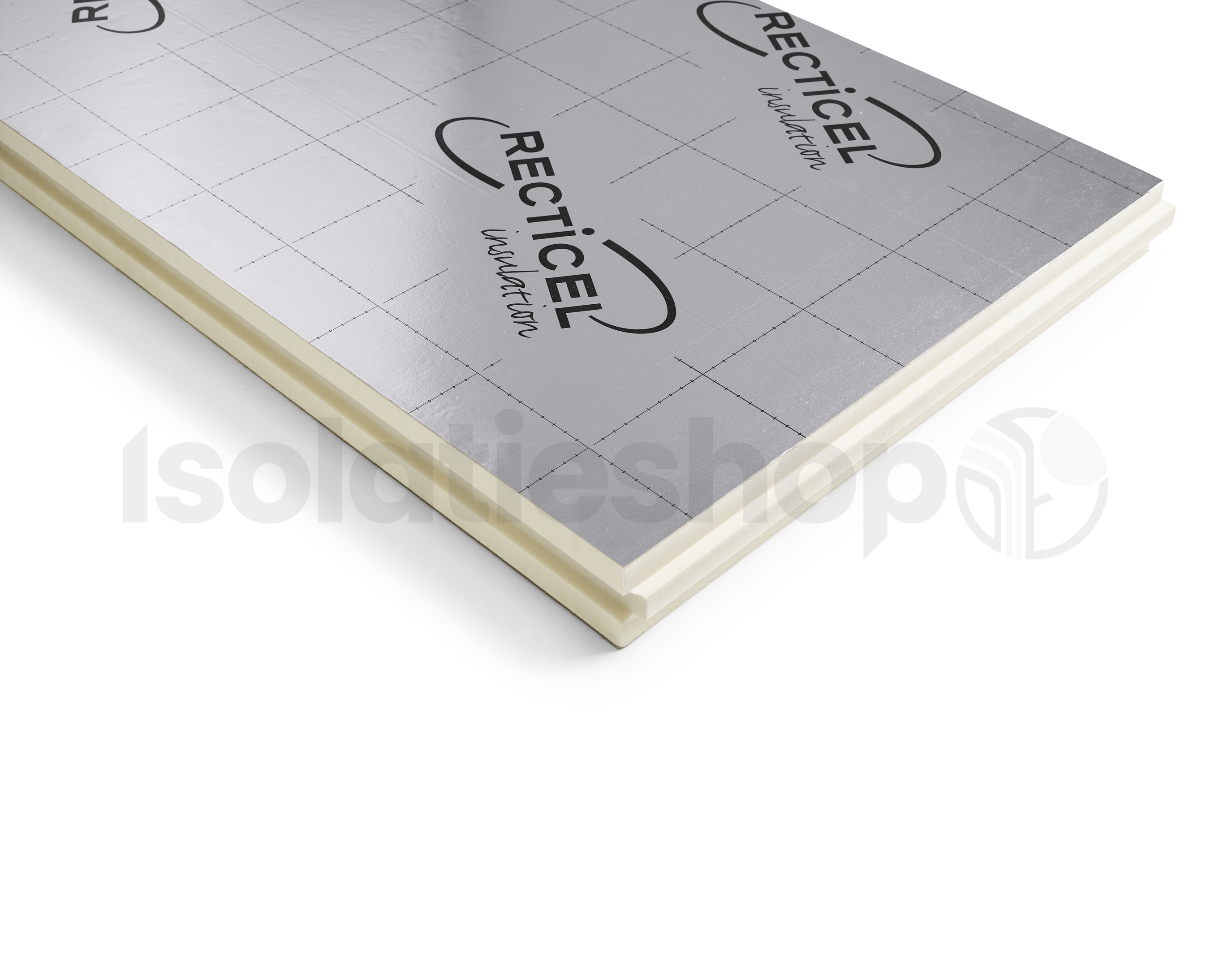 Plaque pour mur creux Polyuréthane (PIR) expansée 1200x600x50mm Rd : 2.27 10p/pack (=7,20 m²)