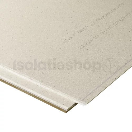 Plaque de plâtre Knauf Brio 18 MW 1200 x 600 x 28 mm (= 0,72 m²)