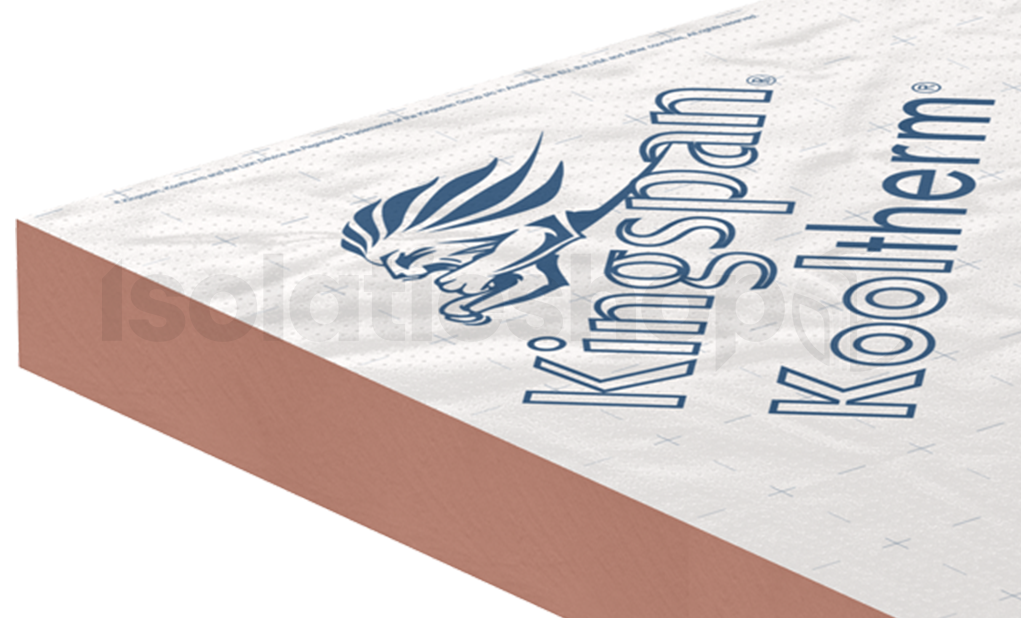 Kooltherm / Resol K12 Rahmenplatte 1200x600x120mm WLS 021 4 Stk./Paket (=2,88 m²)