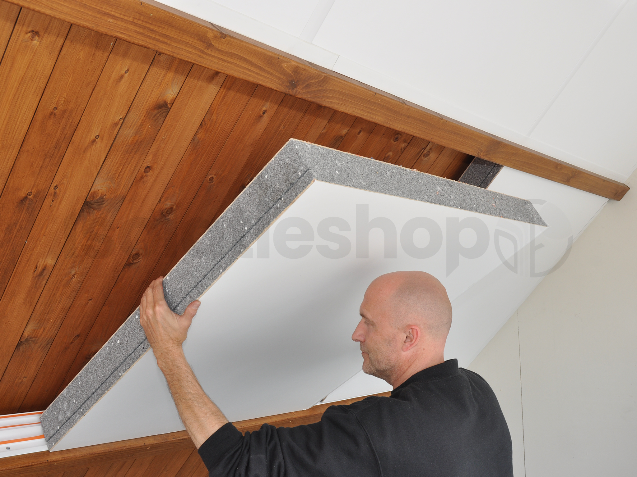 Isolation de grenier IsoBouw SlimFix Deco 3.0 profilé à clipser 2600mm