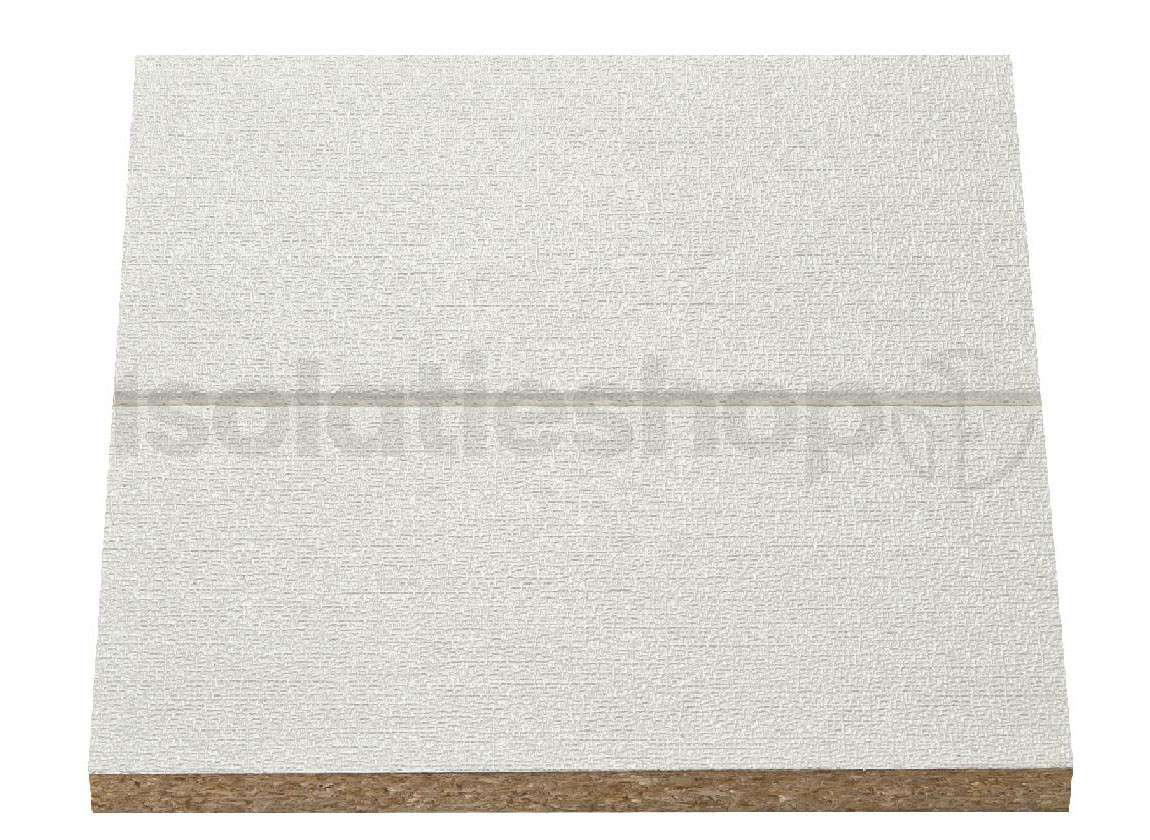 Polyuréthane (PIR) expansée + Agnes Plaque de plafond Lin Blanc 1200x600x120+12mm T&G Rd:5,45 (=0,72 m²)