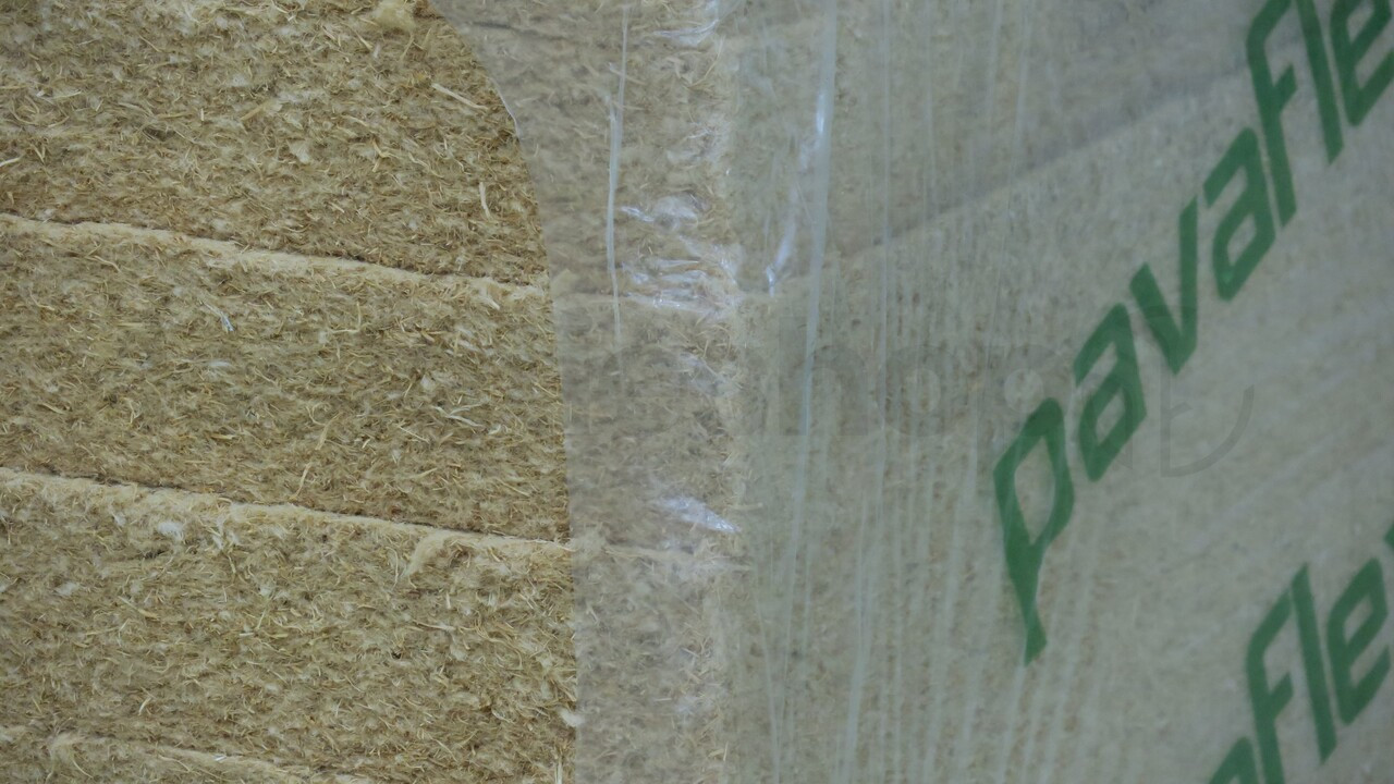 Plaque de fibres de bois Pavaflex 1220x575x160mm Rd:4.20 3pc/paquet (=2,10 m2)