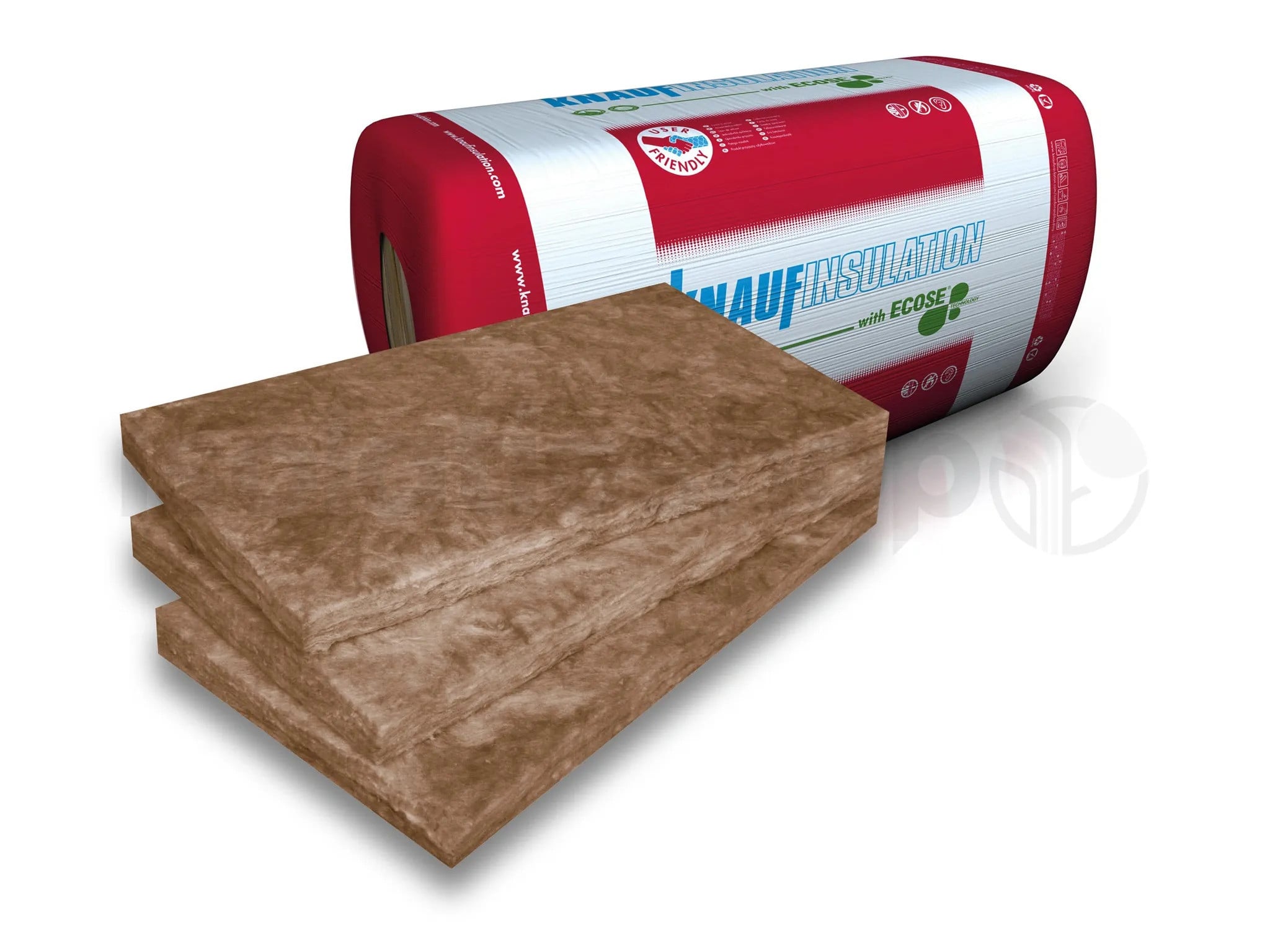 Glaswol Outlet Knauf Minerale Wol 32 1200x600x120mm Rd:3.75 4pl/pak (=2.88m²)