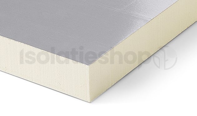 Bauder PIR Aluminium 1200x600x160mm WLS 022 3pl/pack (=2,16 m²)