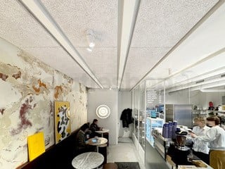 Cewood Plaque de ciment à base de laine de bois 1200x600x25mm blanc (=0,72 m²)