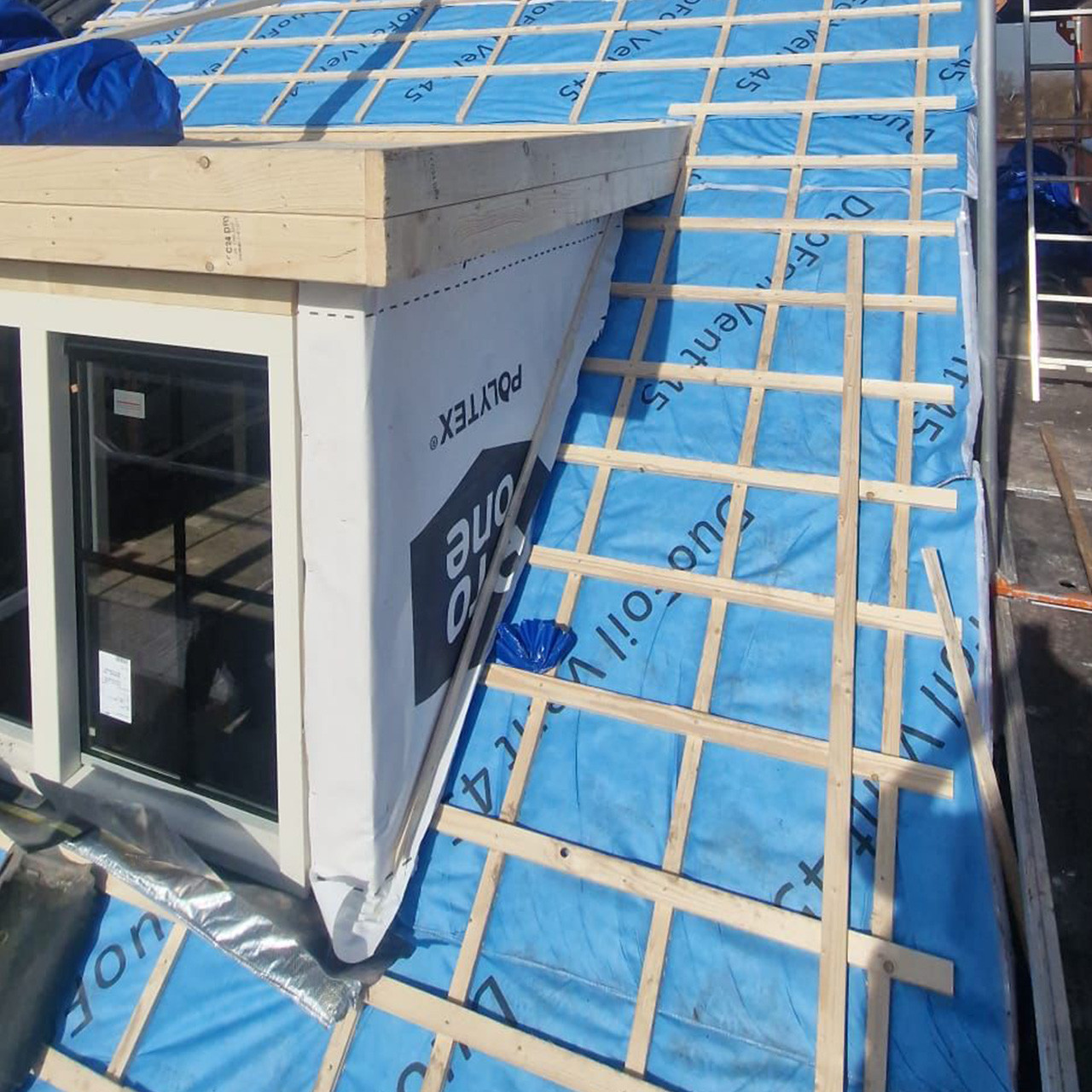 DuoFoil ALU Vent 100 Dampopen isolatiefolie 10000x1200x100mm (=12,00m²)