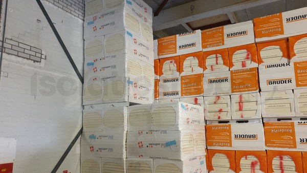 B-keus PIR 2-zijdig aluminium 1200x600x50mm TG Rd: 2,27 (0,72m2)